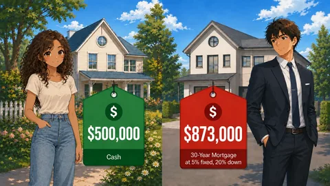 One is set to lose a substantial amount by taking on a long-term mortgage to its full term.